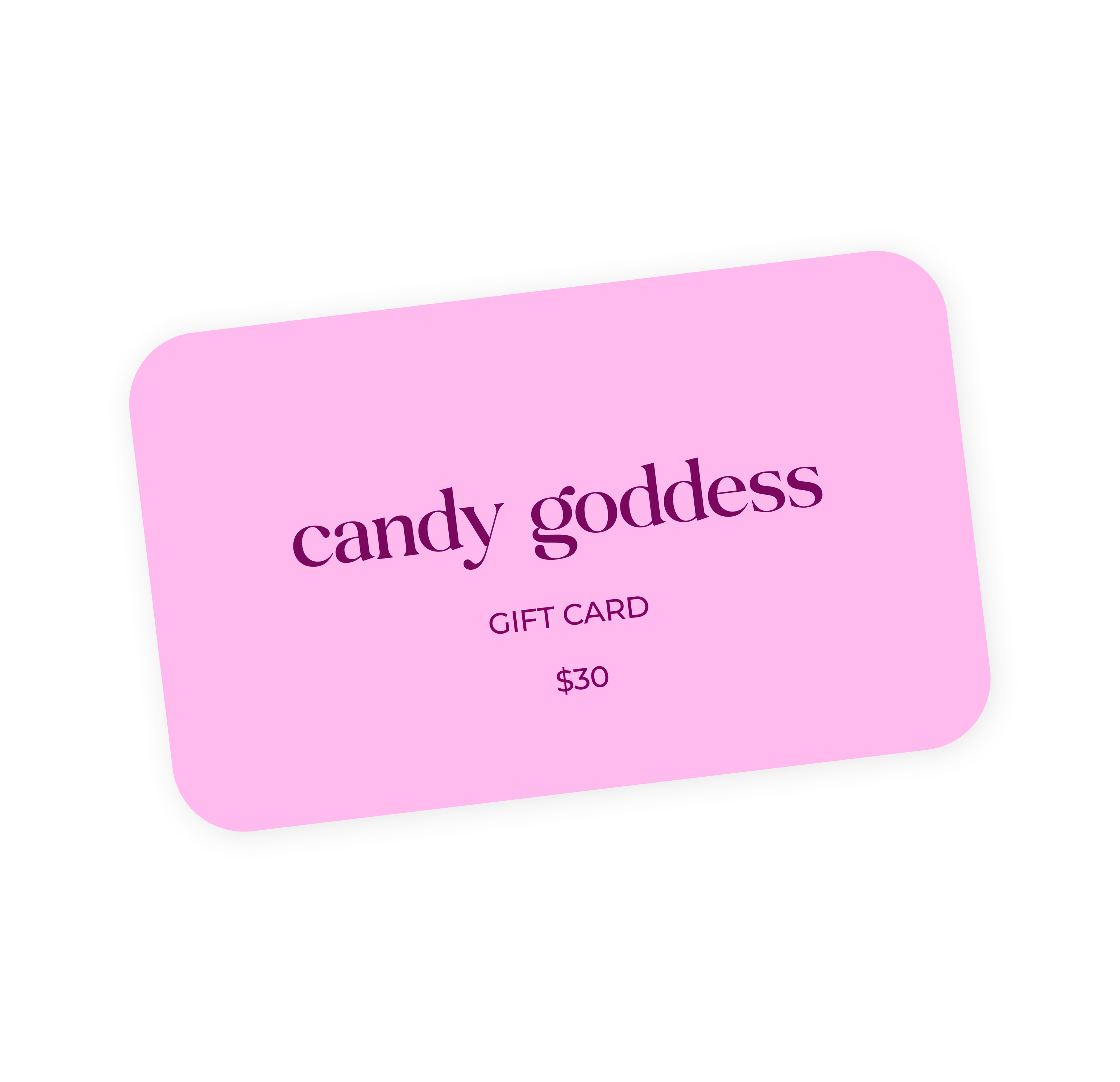 candy goddess gift card