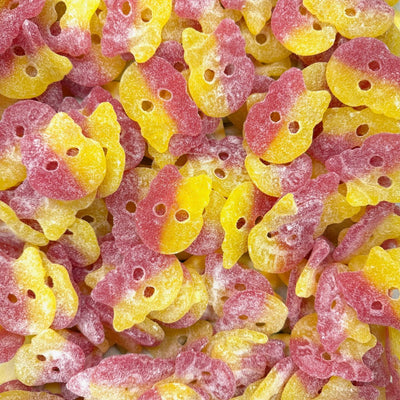 BUBS lemon raspberry skulls